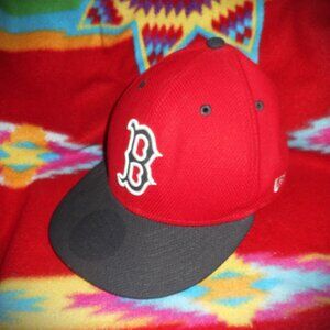 New Era Boston Red Sox Hat *Fitted (Size: 6 7/8)